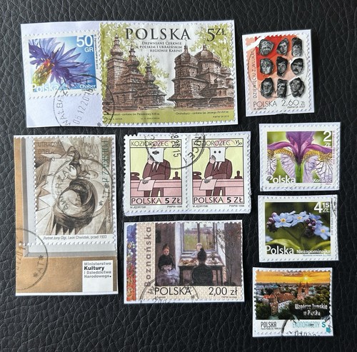 Lot timbres de pologne - lot,