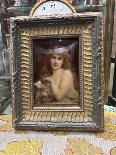 Ancien cadre bois doré - cadre, en