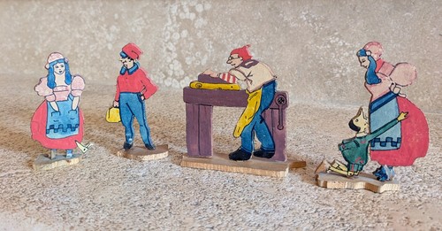 Lot figurines pinocchio - lot,