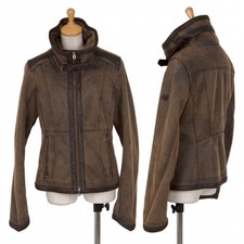 ARMANI JEANS Synthetic Mouton Blouson Size L(K-71369)