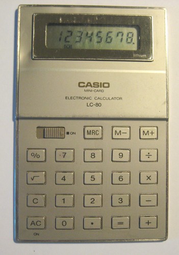 Calculatrice électronique - calculatrice, de