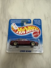 1995 Hot Wheels First Editions Lexus Sc400 Burgundy Red