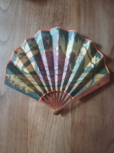 Très Rare Éventail Art Déco