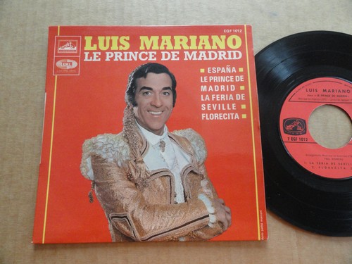 Disque 45t luis mariano - disque,