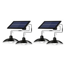 Suspensions solaires avec télécommande pour abri de jardin, tente, camping,
