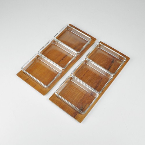 Plateaux service verre - en,