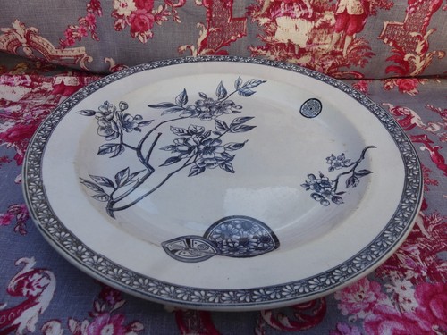 Sarreguemines large round - , dish