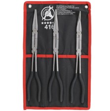 JEU DE 3 PINCES A BEC LONGUES