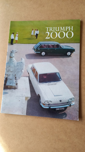 Publicite voiture triumph - publicite,