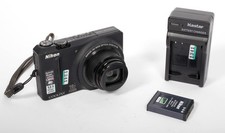 Nikon Coolpix S9100 compact digital camera + battery + charger TESTED #1341