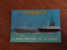 Paquebot FRANCE : Calendrier