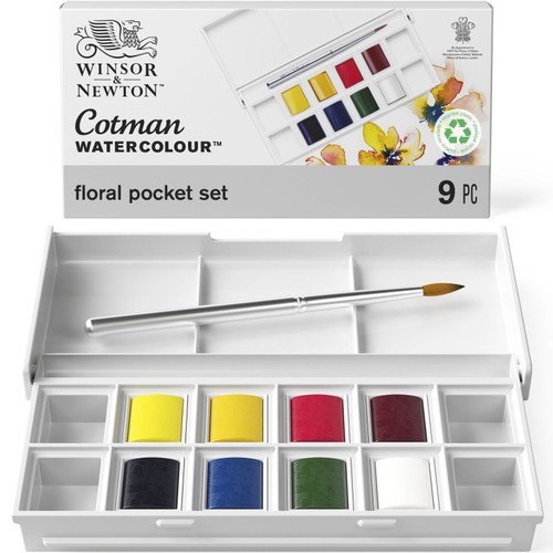 Peinture aquarelle boite de - -,