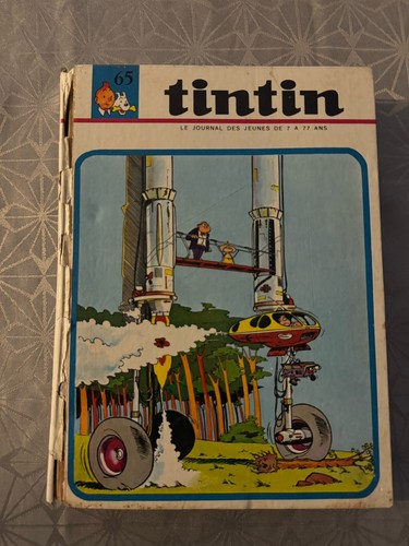 Tintin reliure recueil 65 - reliure/recueil,