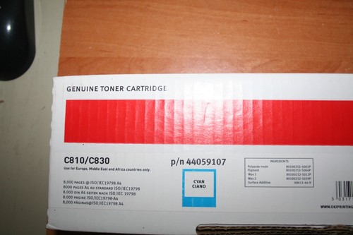 Cartouche toner cyan oki - cartouche,