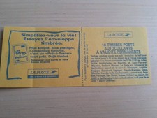 Carnet Timbres Type Marianne