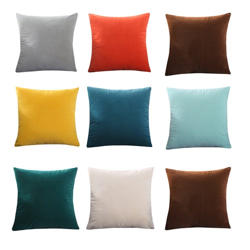 Housses coussin velours - de,