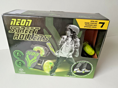 Neon street rollers green by - street,