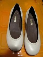 ballerine Arcus cuir ivoire