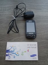 Vintage Samsung GT-B3410R Mobile Cell Phone with Accessories & Manual