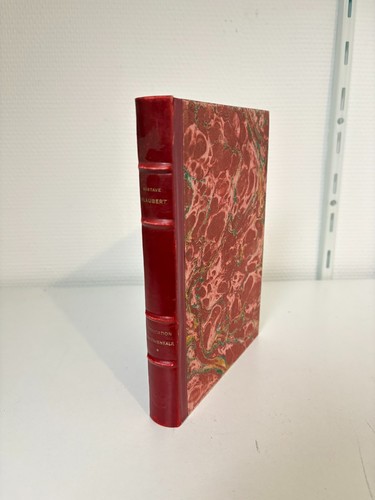 Livre ancien relié flaubert - livre,