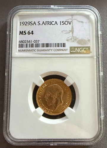 1 souverain or George V 1929