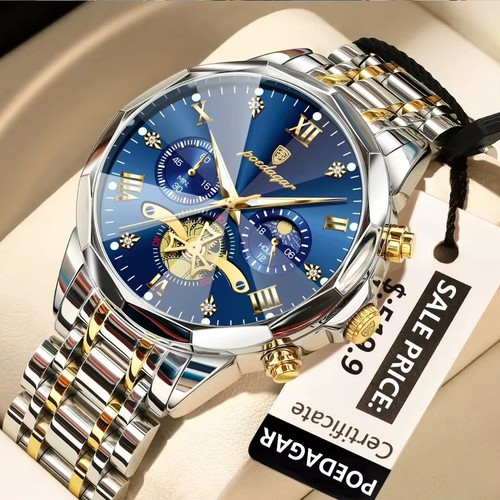 Montre homme luxe quartz