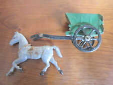 VINTAGE CHEVAL ET CHARETTE