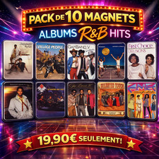 ⭐ 10 MAGNETS FRIGO VINYLE