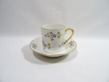 ANTIQUE LITRON CUP & SAUCER DECOR BARBEC PORCELAIN PARIS OLD CUP