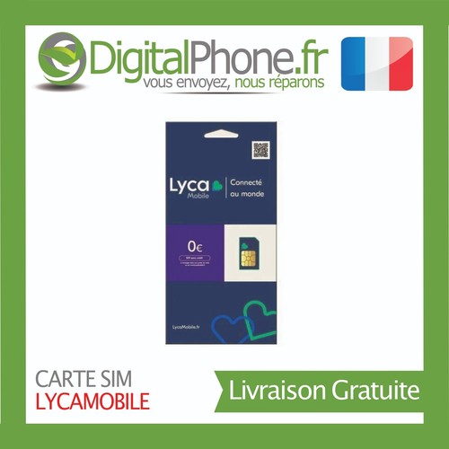 Carte sim lycamobile - sim,