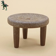 Playmobil tabouret brun