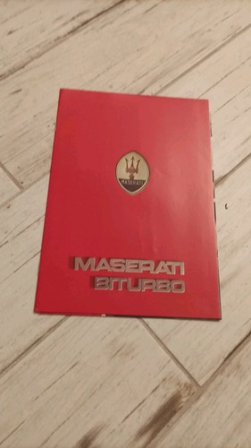 Prospectus brochure maserati - brochure,
