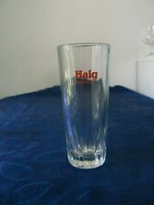 OLD SCOTCH WHISKY HAIG GLASS ADVERTISING VINTAGE COLLECTION BISTRO BAR 