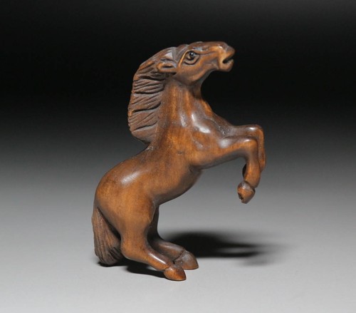 Ancien cheval japonais netsuke - ancien,