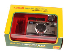 PRL) KODAK 177X INSTAMATIC CAMERA OUTFIT CAMERA FILM FILM CAMERA NOS