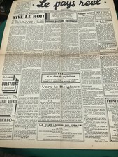 FAC-SIMILE JOURNAL LE PAYS