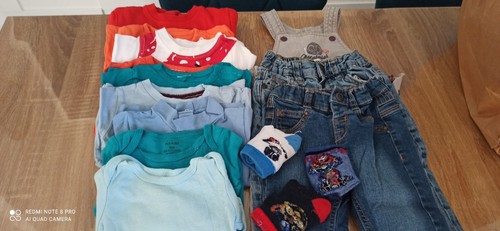 Lot vetements bebe mois - lot,
