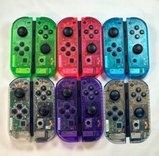 Nintendo Switch/OLED/Lite JoyCons Never Drift Hall Effect Clear OEM Authentic