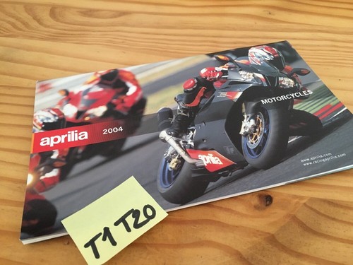 Aprilia gamme 2004 moto