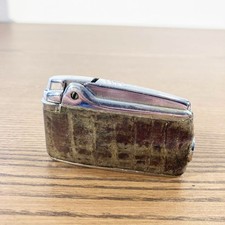 Briquet Ronson Varaflame gainé cuir, France circa 1960, vintage