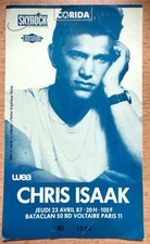 CHRIS ISAAK Ticket De Concert