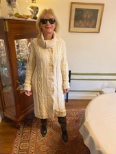 Gilet long crème Label of Graded Goods (H&M) - Taille XL