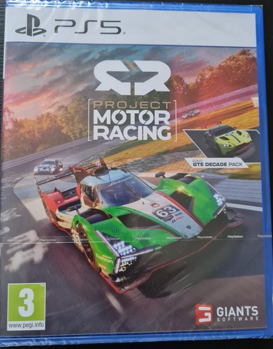 Jeu ps5 project - motor, racing