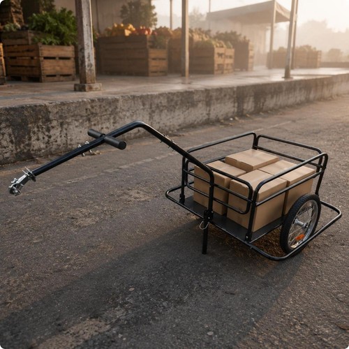 Remorque cargo pliable pour