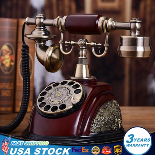Retro rotary dial telephone - retro,
