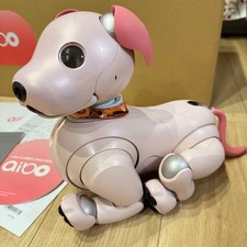 Sony aibo ERS-1000 Strawberry Milk Edition Robot Dog Rare 2022 Japan Limited