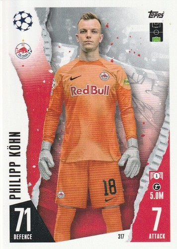 Carte foot topps champions - foot,