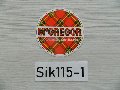 Autocollant gregor - autocollant, mc