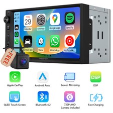 X3 Wireless Apple CarPlay Android Auto 7" Double DIN Car Stereo Radio Bluetooth