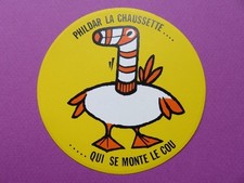 121 - Fildar Advertising Sticker - The Duck - Sock